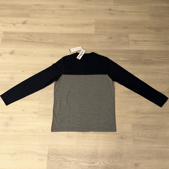 Smartwool Men's Long Sleeve Colorblock Henley - Picture 7 of 7